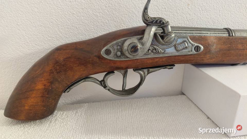 Pistolet skałkowy Niemiecki małopolskie Krzykawa