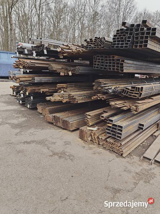 Materiał stalowy profile kątowniki rury Łagów