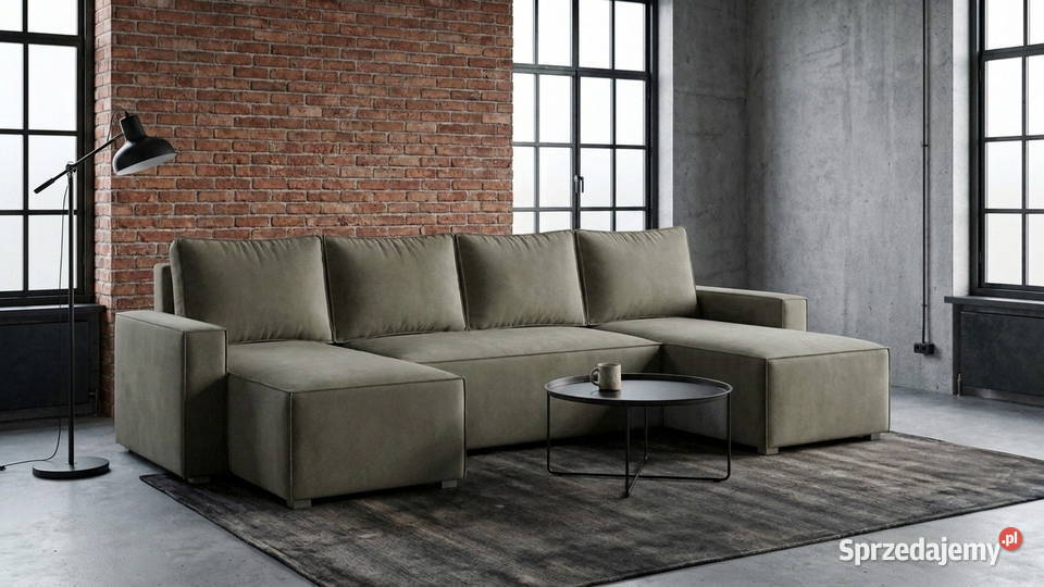 Narożnik z funkcją spania Imperio 295x140 szenil Katowice sprzedam