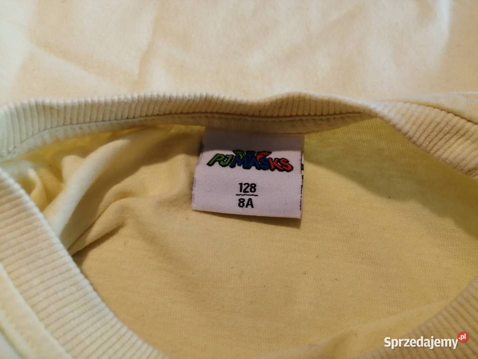 Koszulka żółta Tshirt Pidżamersi 128 E Plus M chłopiec Czeladź sprzedam