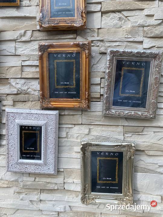 Ramka foto szkłem drewniana wielokolorowy Dekoracje i ozdoby Bystrzyca Kłodzka