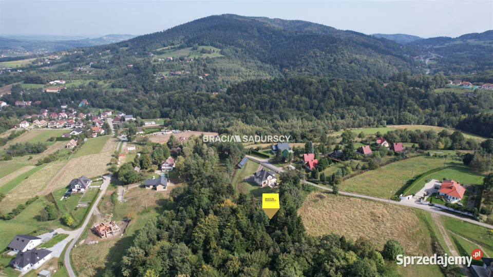 Grunt 1600m2 Żegocina kanalizacja