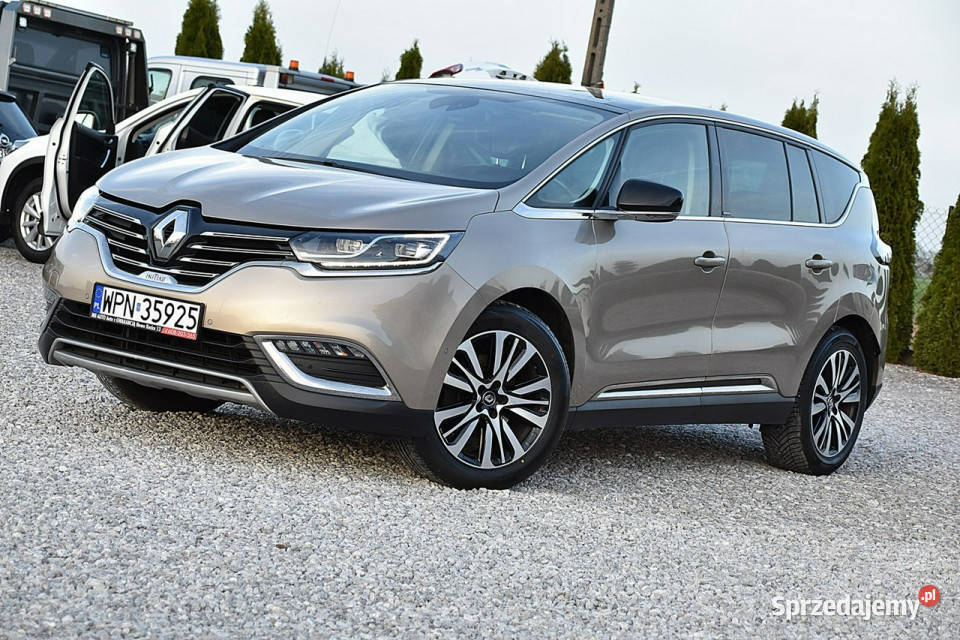 Renault Espace INITIALE Led Skóra Kamera Masaże isofix Motoryzacja mazowieckie Nowe Kucice