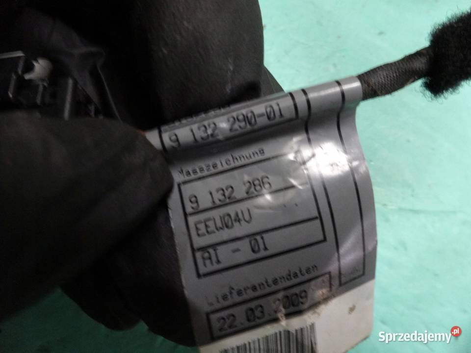 BMW E81 E87 LIFT 09r AIRBAG pompka lędźwiowa