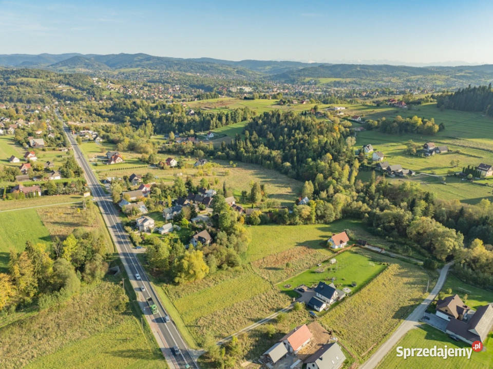 Kompleks działek w miejscowości Skomielna Biała 16059m2