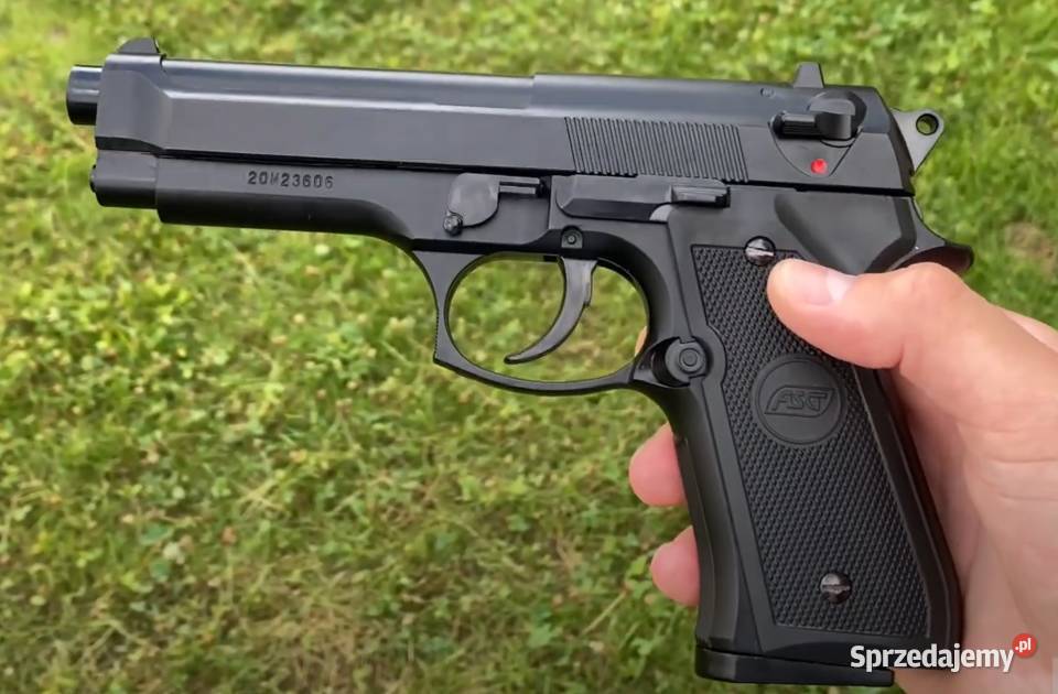 Pistolet ASG Black beretta na kulki plastikowe małopolskie Nowy Sącz