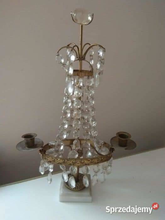 Świecznik kryształowy Gdańsk