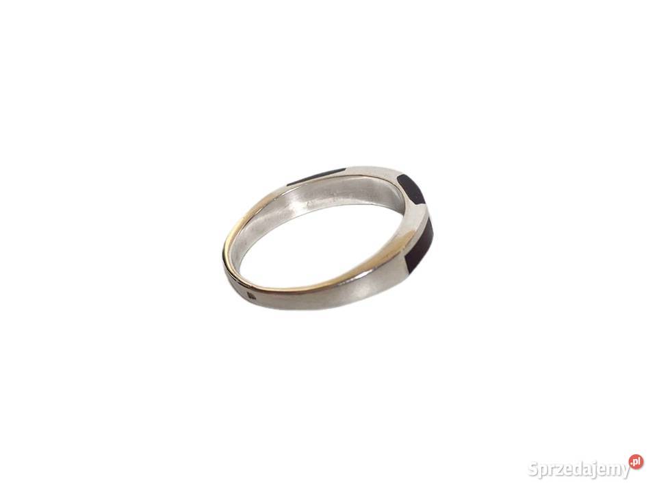 7546 Obrączka z Wiśniowymi Bursztynami Kędzierzyn-Koźle