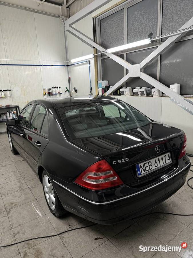 MercedesBenz c320 v6 5gtronic 3199cm3 Klasa C warmińsko-mazurskie