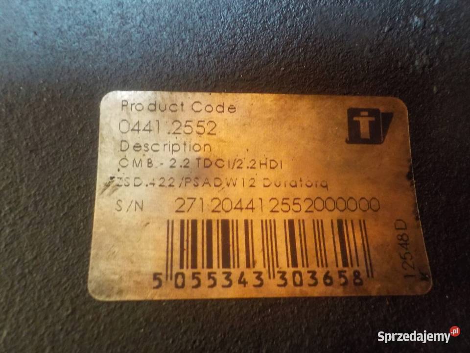 TRANSIT MK7 22 TDCI 09r 131 QWFA sprezarka Kompresory klimatyzacji Suków