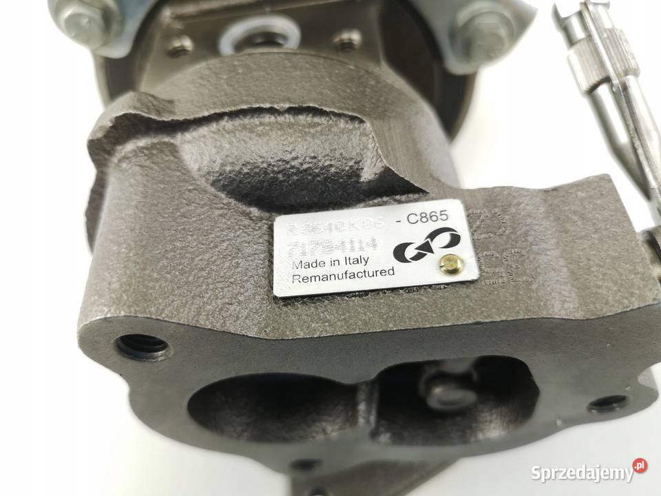 TURBOSPRĘŻARKA FIAT PUNTO DOBLO PANDA PUNTO