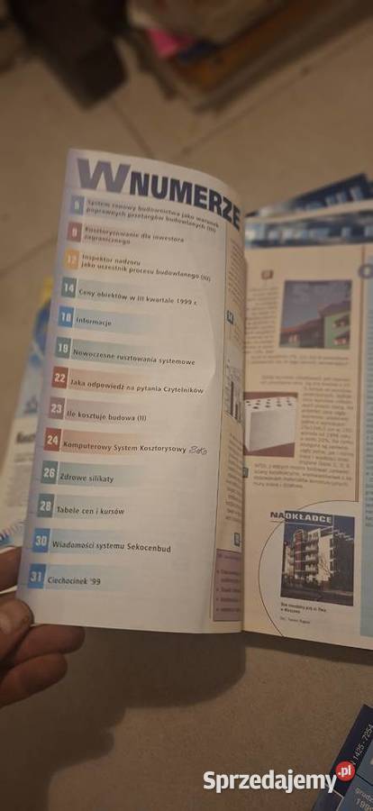 Rocznik Licz i Buduj 1999 komplet 12 numerów Łęczyca