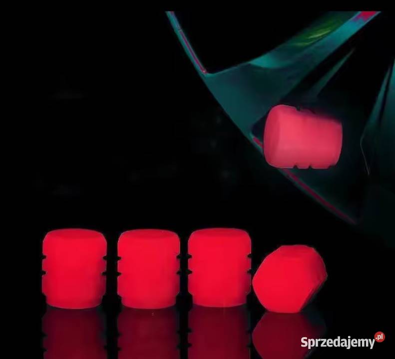 Świecące wentyle FLUOR Tuning kół Neon Style 4 Gliwice