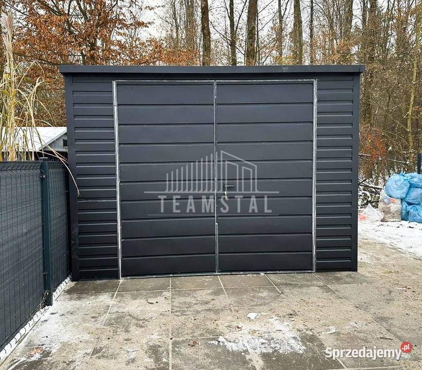 Garaż Blaszany 3x5 wiata 05x3 Brama Jarocin
