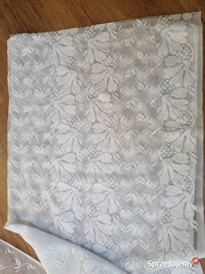 Firanka z okresu PRL duża 250x640 fabrycznie