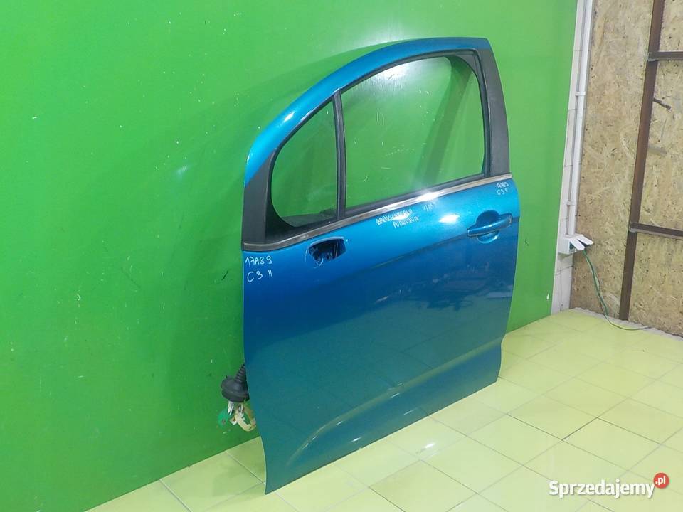 CITROEN C3 II 14 B 10r HB 5D drzwi lewe przod Drzwi sprzedam