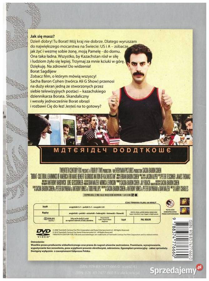 DVD Borat Pułtusk
