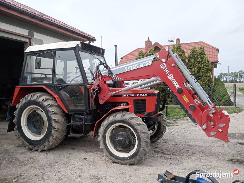 Ładowacz Tur Mocowanie Do Ciągnika Zetor 7245 nieuszkodzony Tychów