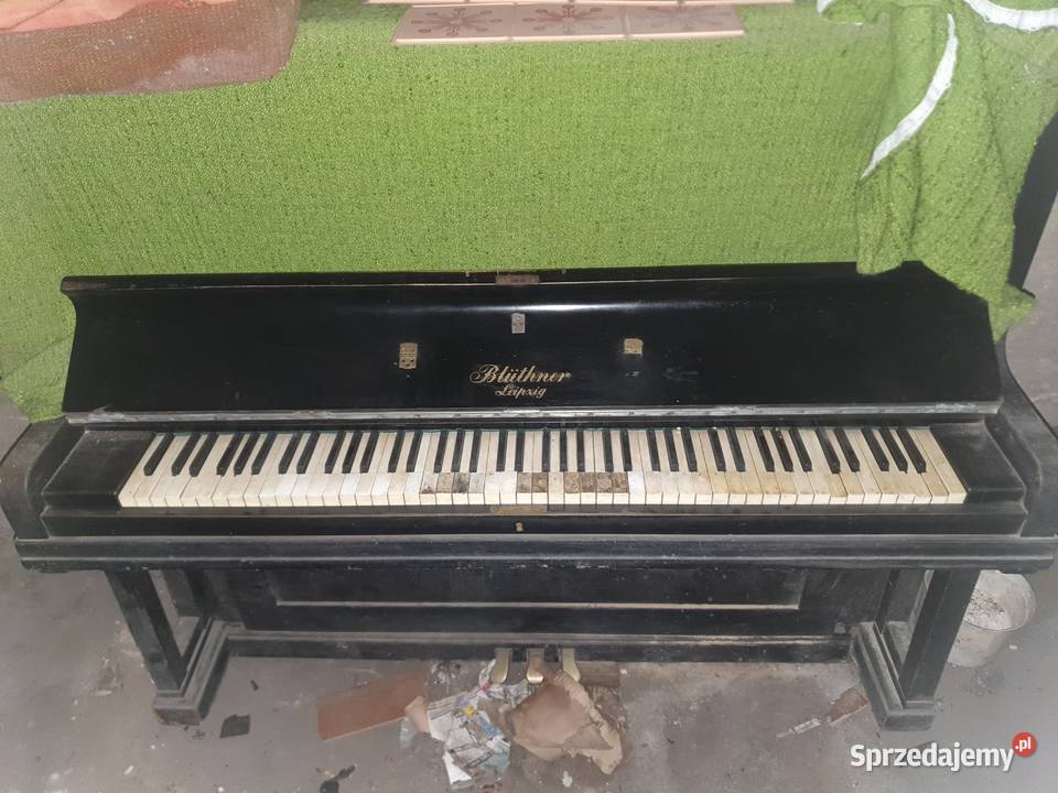 Zabytkowe Pianino BLTHNER LEIPZIG Czarny Mat 3 Warszawa sprzedam