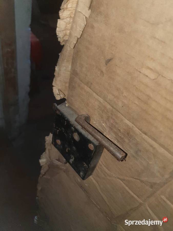 Drzwi stare z zamkiem vintage mazowieckie Warszawa
