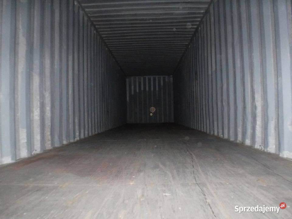 Kontener morski magazynowy budowlany 40 DV Olsztyn