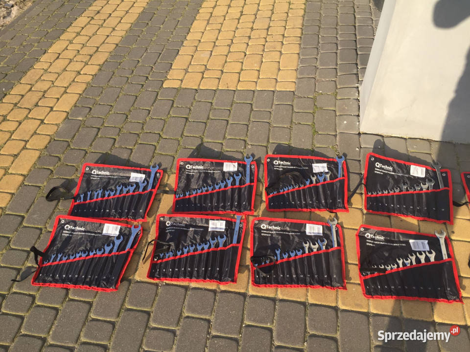 Klucze płasko oczkowe 10 kompletów 622 NOWE Pozostałe Ruda
