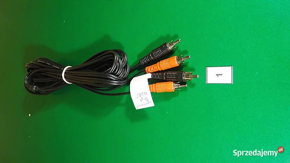 Kabel połączeniowy AudioStereo 2xCINCH2xCINCH 5m śląskie Chorzów