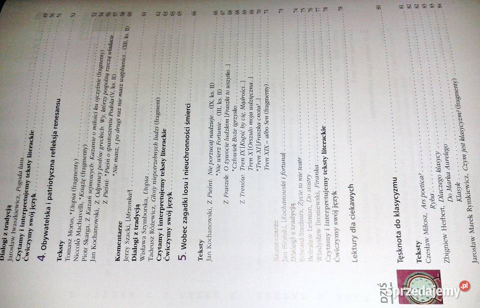 Przeszłość to dziś Klasa 1 Cz 2 Liceum technikum lubelskie sprzedam