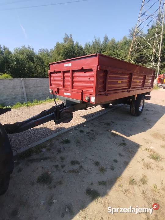 Przyczepa jednoosiowa kiper wywrotka POM Ltd. Skawina