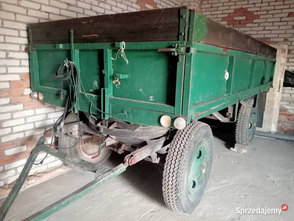 Przyczepa rolnicza nieuszkodzony Wojsławice
