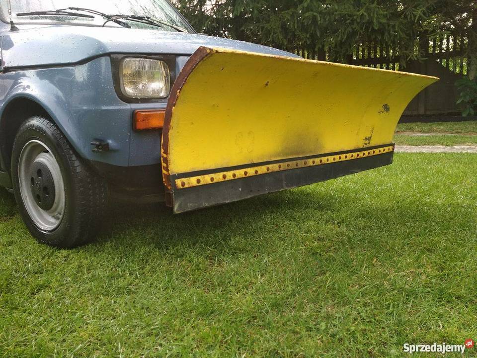 pług fiat 126p spych regulowany Teresin