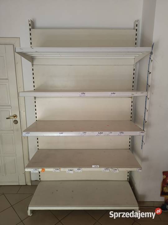 Regał magazynowy sklepowy metalowy gondolowy 125 Dąbrowa Białostocka
