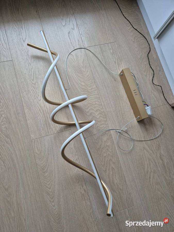 Lampa wisząca Serpent złota LED Reality Warszawa