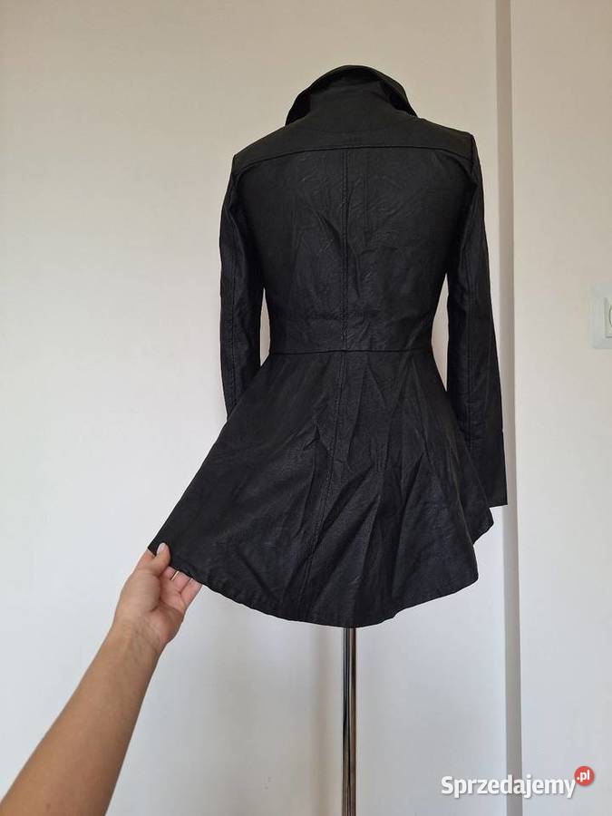 NOWA skórzana kurtka ramoneska damska elegancka Wiosenna/Jesienna  Kraków