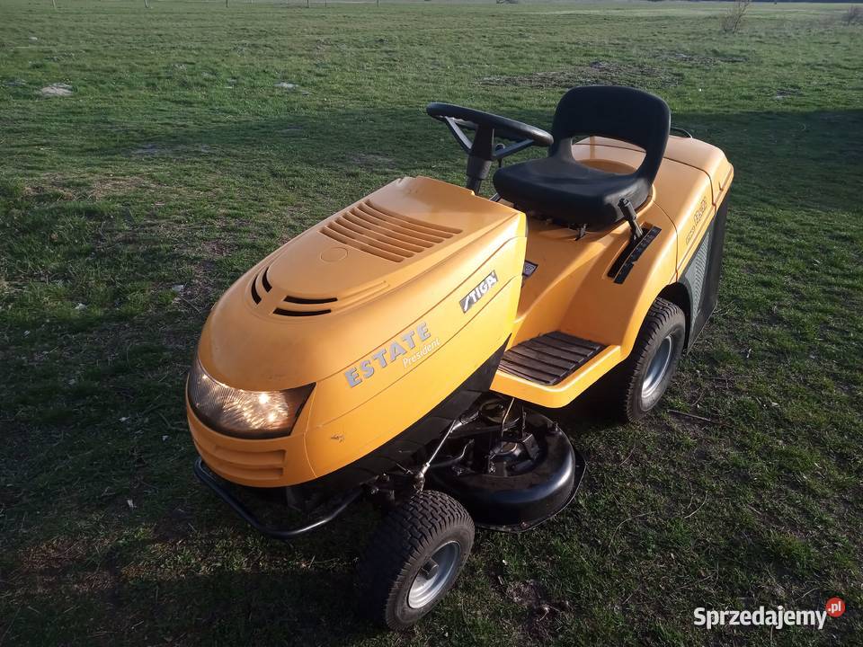 Stiga zamiana na stary ciągnik rolniczy Kluki