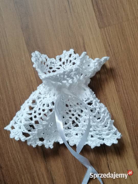 Komplet komunijny torebka Mitenki oslonka na Katowice