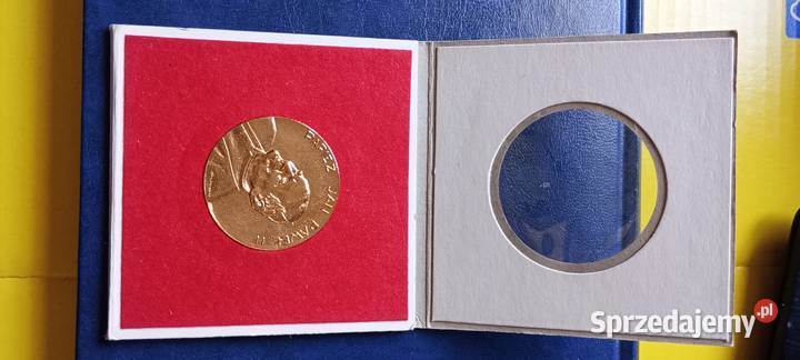 Stare monety Medal JPII Polska 8 Lesko