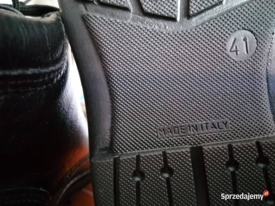 Buty męskie skórzane jesiennozimowe rozmiar 41 Opole Lubelskie