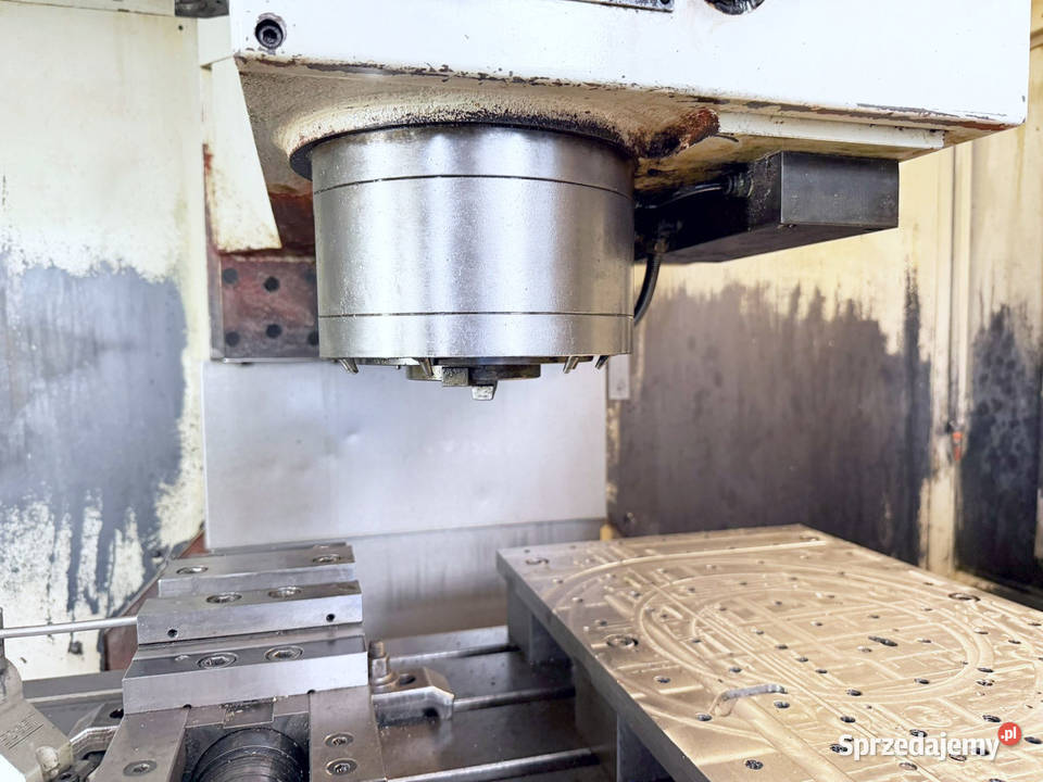 Frezarka CNC HURCO VMX 30 chłodzenie wrzeciono Zabór