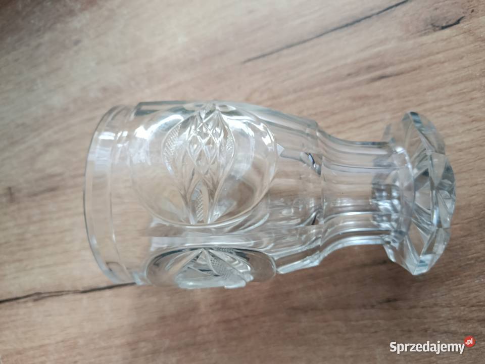 Kryształowy stary kielich puchar wazon grawer zachodniopomorskie Choszczno sprzedam