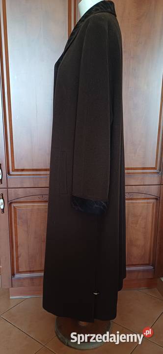 Płaszcz damski wełna Merino Kurtki i płaszcze Warszawa sprzedam