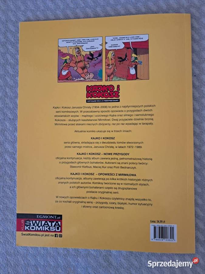 Książka komiks Kajko i Kokosz Oferma Wielki wg J Kraków