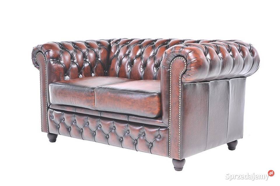 sofa chesterfield sofa skórzana sofa do gabinetu skóra mazowieckie Warszawa