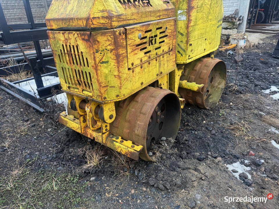 walec WACKER RT na części demontaż niekompletne łódzkie Działoszyn sprzedam