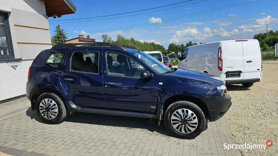 Dacia Duster 4x4 benzyna 16 idealna pod lpg I niebieski Chełm Śląski