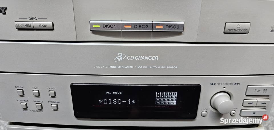 Odtwarzacz CD zmieniarka 3CD SONY CDPEX77 Kraków