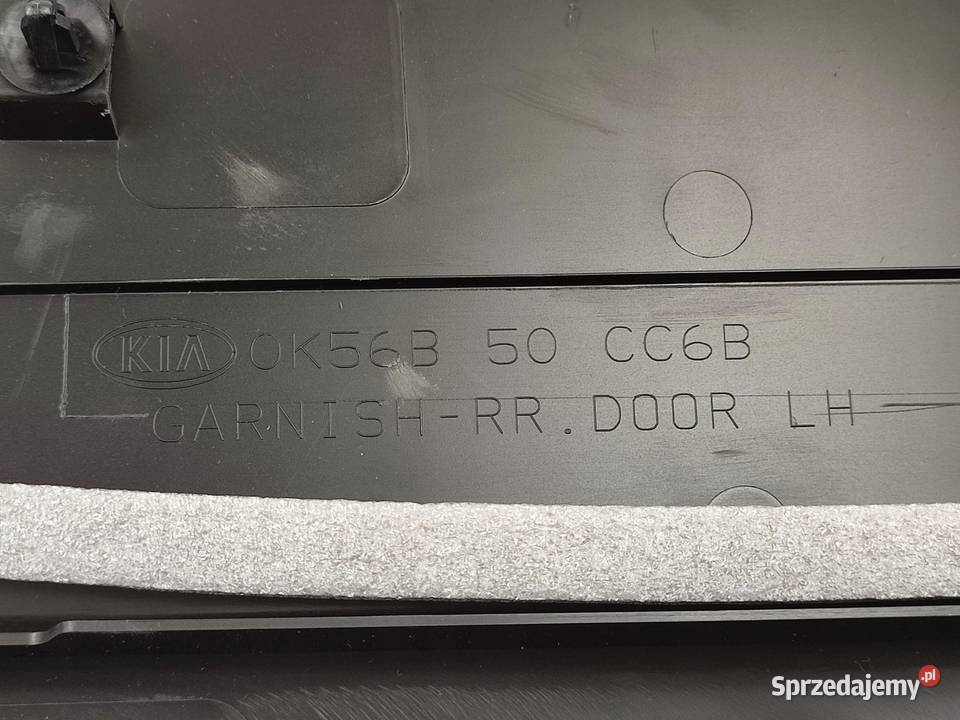 LISTWA DRZWI LEWY TYŁ KIA CARNIVAL II FL lubelskie