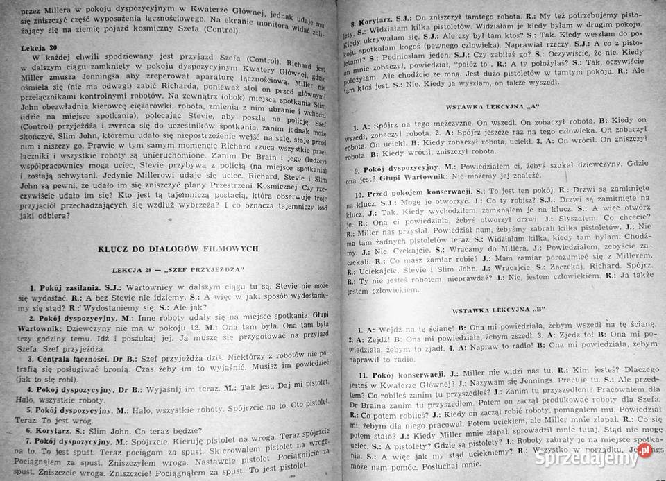 Slim John Telewizyjny kurs języka angielskiego miękka sprzedam