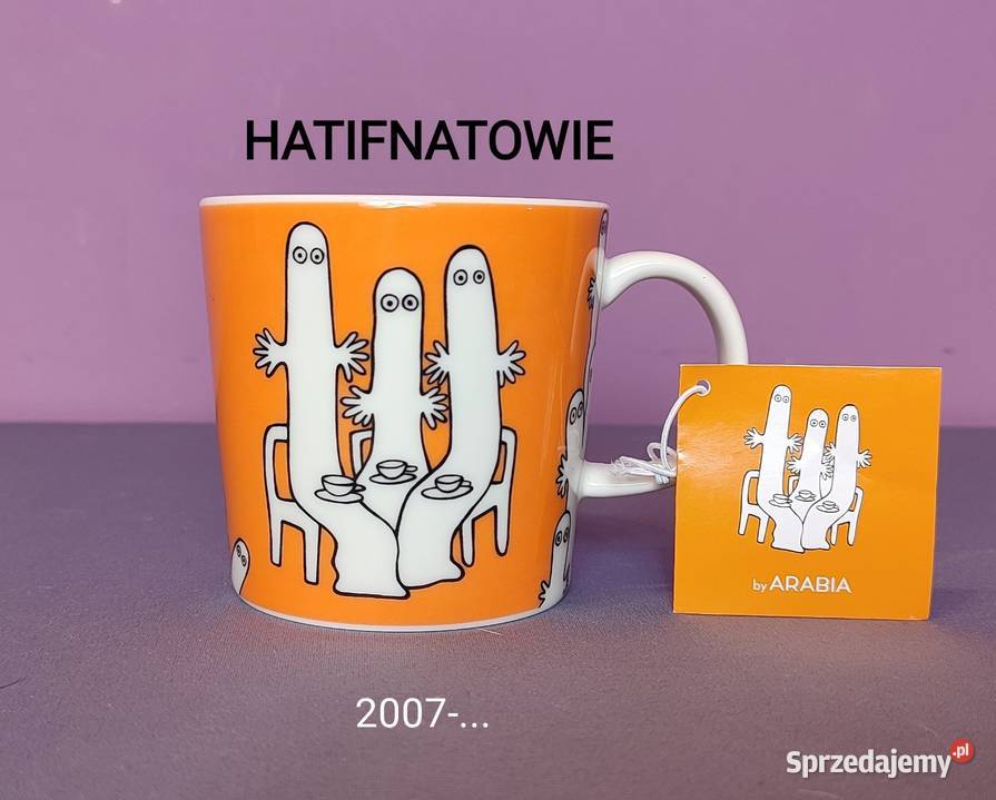Muminki KUBEK Moomin Arabia Finland HATIFNATOWIE Jasień sprzedam