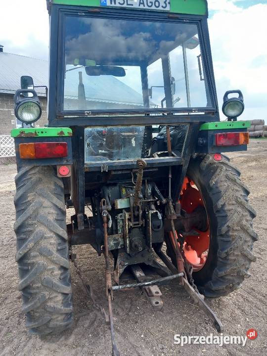 Ciągnik DEUTZ 6806 z turem Kuski